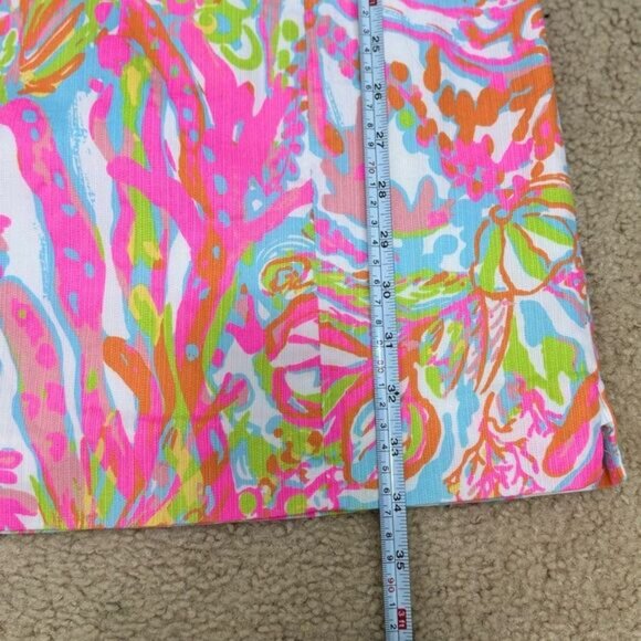 Lilly Pulitzer Janice Scuba To Cuba Shift Dress Sz 4 - Picture 13 of 13